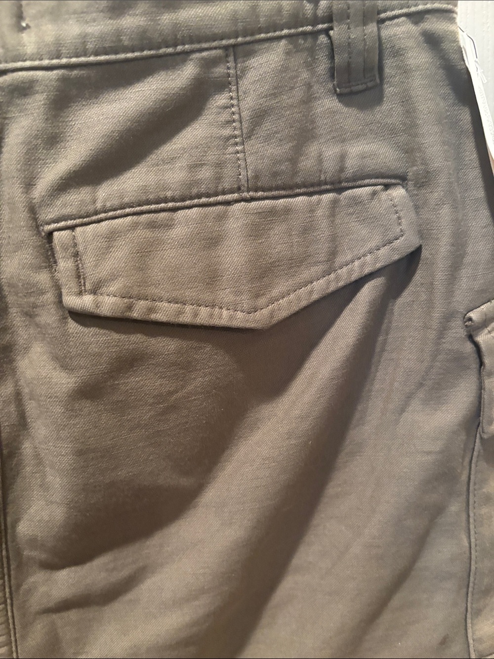 NWT Aritzia TNA Supply Cargo Micro Skirt Army Green Cotton Mini size 2 - Picture 7 of 7